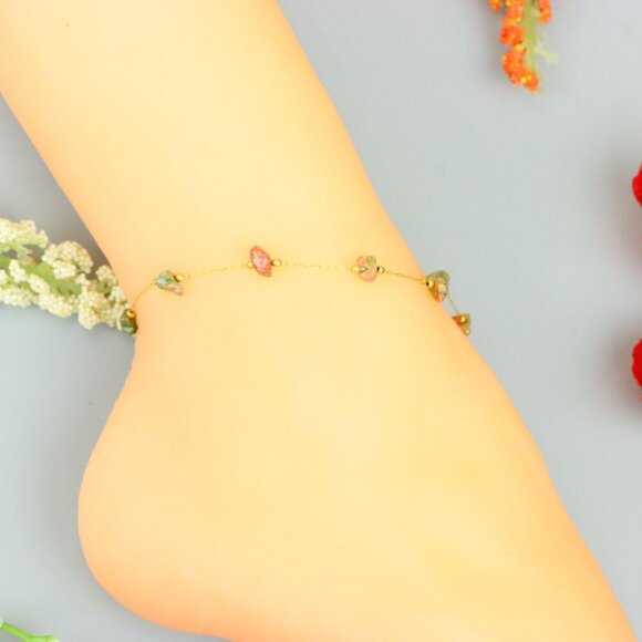 Handmade Anklet – A Stylish Choice for Women, Thoughtful Gift Idea, EVCH1091 - Picture 3 of 8